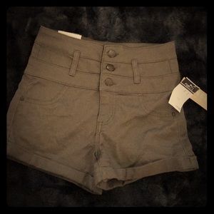 High waisted shorts